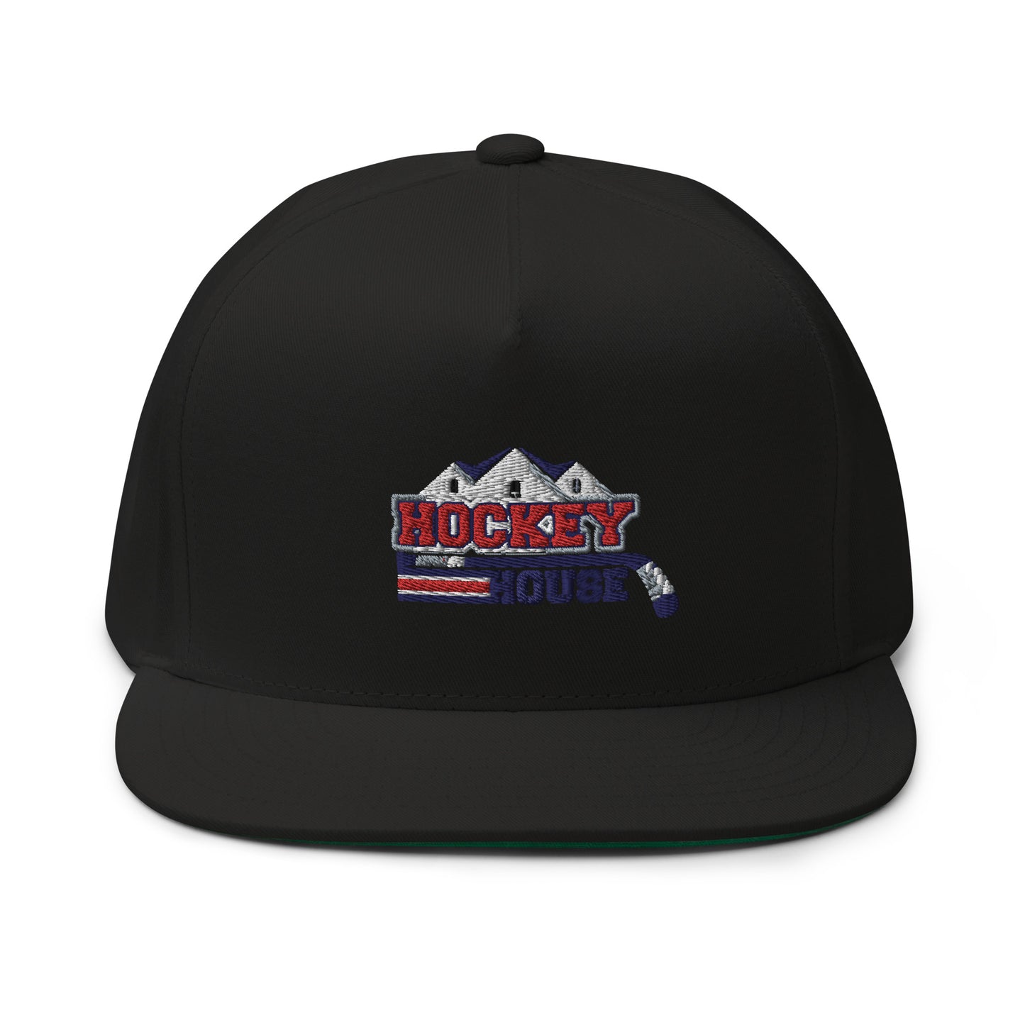 Flat Bill Cap Blank Back